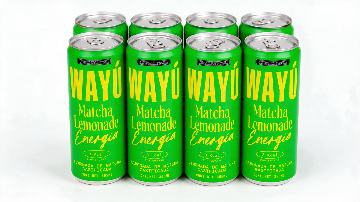 WAYU Matcha Lemonade 8 pack - fondo blanco Amazon