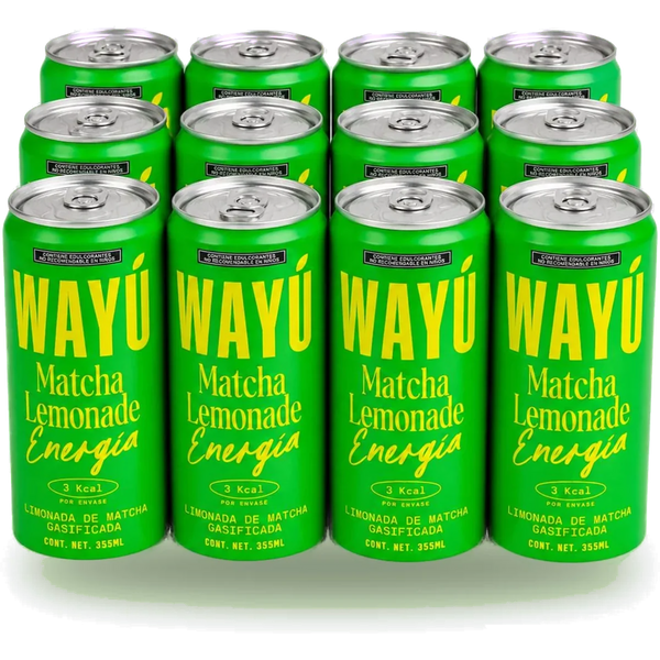 WAYU Matcha Lemonade 8 pack - fondo blanco Amazon